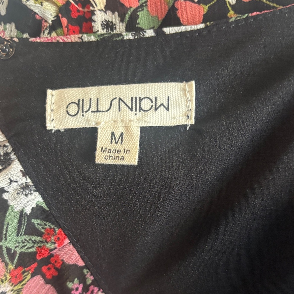 Floral Ruffle Hem romper - Picture 3 of 3